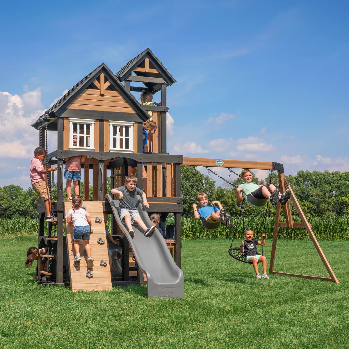 Mystic Tower Swingset