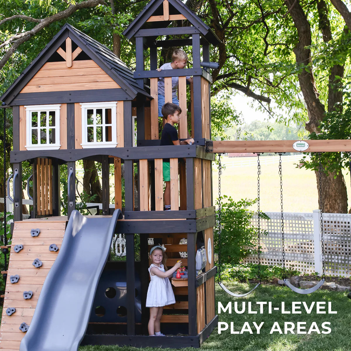 Mystic Tower Swingset